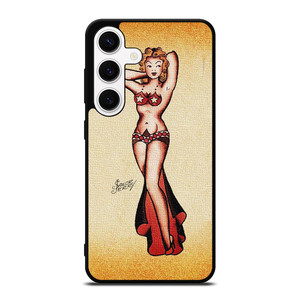 SAILOR JERRY BIKINI GIRL TATTOO Samsung Galaxy S24 Case