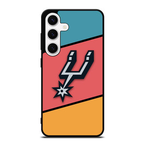 SAN ANTONIO SPURS COLORFUL LOGO Samsung Galaxy S24 Case
