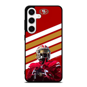 San Francisco 49ers STRIPS NFL Samsung Galaxy S24 Case San Francisco 49ers STRIPS NFL Samsung Galaxy S24 Case