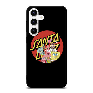 SANTA CRUZ SKATEBOARD X SPONGEBOB Samsung Galaxy S24 Case SANTA CRUZ SKATEBOARD X SPONGEBOB Samsung Galaxy S24 Case