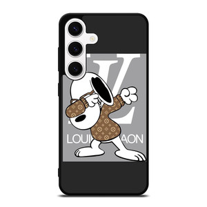 SNOOPY BROWN LOUIS Samsung Galaxy S24 Case SNOOPY BROWN LOUIS Samsung Galaxy S24 Case