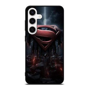 SUPERMAN DARK LOGO ICON Samsung Galaxy S24 Case SUPERMAN DARK LOGO ICON Samsung Galaxy S24 Case