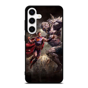 SUPERMAN VS DOOMSDAY ART Samsung Galaxy S24 Case SUPERMAN VS DOOMSDAY ART Samsung Galaxy S24 Case