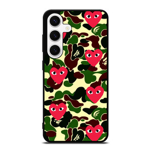 SUPREME BAPE COMME DES GARCONS Samsung Galaxy S24 Case SUPREME BAPE COMME DES GARCONS Samsung Galaxy S24 Case