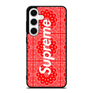 SUPREME RED BANDANA Samsung Galaxy S24 Case