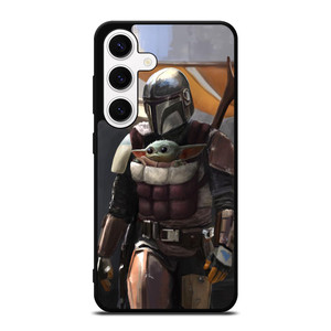 THE MANDALORIAN AND BABY YODA Samsung Galaxy S24 Case