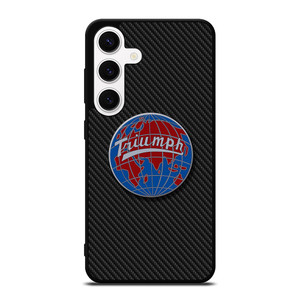 TRIUMPH WORLDWIDE LOGO CARBON Samsung Galaxy S24 Case TRIUMPH WORLDWIDE LOGO CARBON Samsung Galaxy S24 Case