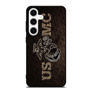 UNITED STATED MARINE CORPS METAL LOGO Samsung Galaxy S24 Case UNITED STATED MARINE CORPS METAL LOGO Samsung Galaxy S24 Case