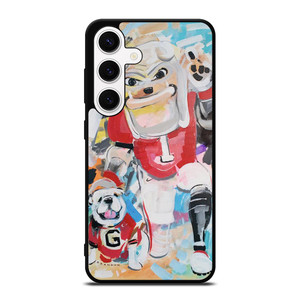 UNIVERSITY OF GEORGIA BULLDOGS UGA ART Samsung Galaxy S24 Case