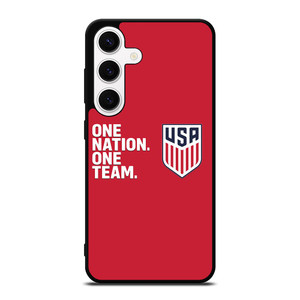 USA SOCCER ONE NATION ONE TEAM Samsung Galaxy S24 Case USA SOCCER ONE NATION ONE TEAM Samsung Galaxy S24 Case