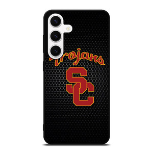 USC TROJANS RUSTY METAL LOGO Samsung Galaxy S24 Case