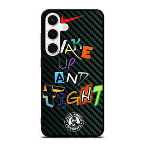 WAKE UP AND TIGHT NIKE Samsung Galaxy S24 Case WAKE UP AND TIGHT NIKE Samsung Galaxy S24 Case