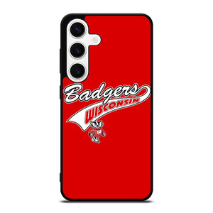 WISCONSIN BADGERS FOOTBALL SYMBOL Samsung Galaxy S24 Case WISCONSIN BADGERS FOOTBALL SYMBOL Samsung Galaxy S24 Case