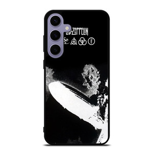 LED ZEPPELIN BLACK WHITE LOGO Samsung Galaxy S24 Plus Case