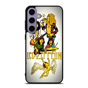 LED ZEPPELIN ROCK BAND ART Samsung Galaxy S24 Plus Case
