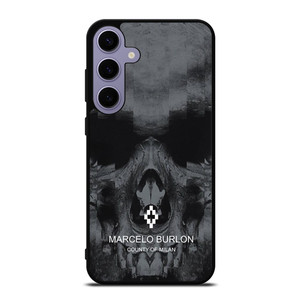 MARCELO BURLON SKULL LOGO Samsung Galaxy S24 Plus Case