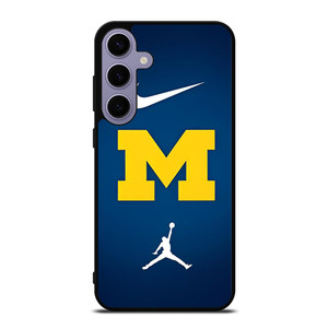 MICHIGAN WOLVERINES NIKE JORDAN Samsung Galaxy S24 Plus Case MICHIGAN WOLVERINES NIKE JORDAN Samsung Galaxy S24 Plus Case