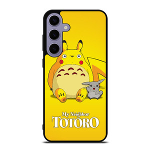 MY NEIGHBOR TOTORO X PIKACHU POKEMON Samsung Galaxy S24 Plus Case