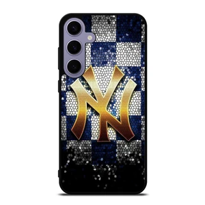 NEW YORK YANKEES GLASS ART Samsung Galaxy S24 Plus Case