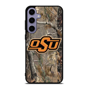 OKLAHOMA STATE UNIVERSITY CAMO LEAF Samsung Galaxy S24 Plus Case