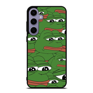 PEPE THE FROG PATTERN Samsung Galaxy S24 Plus Case PEPE THE FROG PATTERN Samsung Galaxy S24 Plus Case
