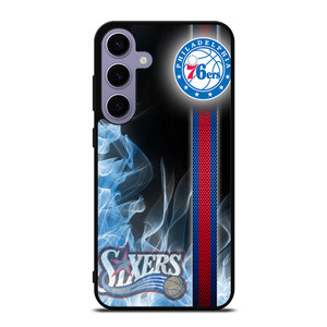 PHILADELPHIA 76ERS NBA FIRE Samsung Galaxy S24 Plus Case