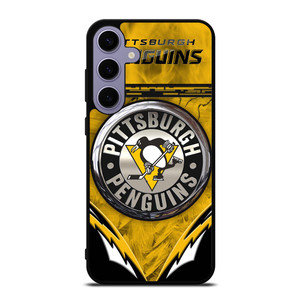 PITTSBURGH PENGUINS METAL NHL Samsung Galaxy S24 Plus Case