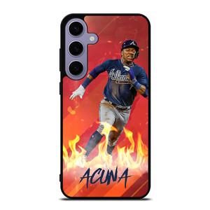 RONALD ACUNA JR ATLANTA BRAVES BASEBALL MLB Samsung Galaxy S24 Plus Case