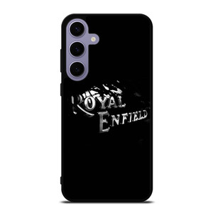 ROYAL ENFIELD BLACK TANK METAL LOGO Samsung Galaxy S24 Plus Case