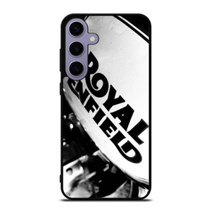 ROYAL ENFIELD LOGO BLACK WHITE Samsung Galaxy S24 Plus Case