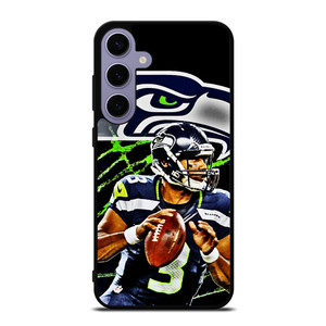 RUSSELL WILSON SEATTLE SEAHAWKS ART Samsung Galaxy S24 Plus Case