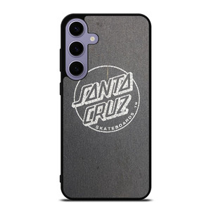 SANTA CRUZ SKATEBOARD LOGO ASPHALT Samsung Galaxy S24 Plus Case