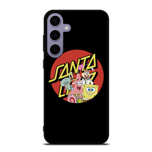 SANTA CRUZ SKATEBOARD X SPONGEBOB Samsung Galaxy S24 Plus Case SANTA CRUZ SKATEBOARD X SPONGEBOB Samsung Galaxy S24 Plus Case