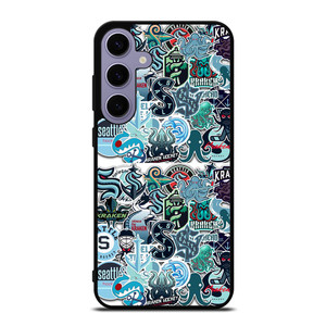 SEATTLE KRAKEN OCTOPUS COLLAGE Samsung Galaxy S24 Plus Case