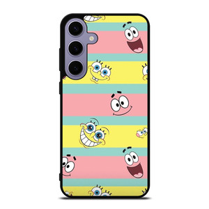 SPONGEBOB PATRICK CUTE STRIPE Samsung Galaxy S24 Plus Case SPONGEBOB PATRICK CUTE STRIPE Samsung Galaxy S24 Plus Case