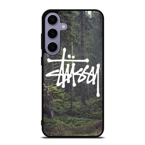 STUSSY SPOOKY FOREST LOGO Samsung Galaxy S24 Plus Case