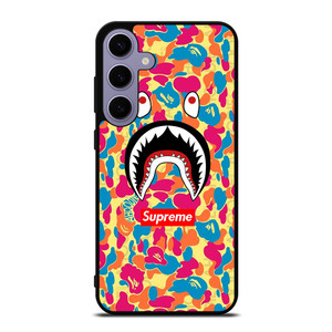SUPREME BAPE CAMO COLOR FULL Samsung Galaxy S24 Plus Case SUPREME BAPE CAMO COLOR FULL Samsung Galaxy S24 Plus Case