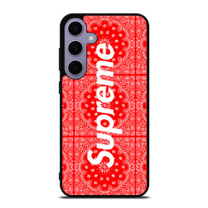 SUPREME RED BANDANA Samsung Galaxy S24 Plus Case