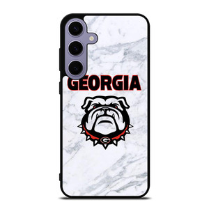 UGA GEORGIA BULLDOGS MARBLE LOGO Samsung Galaxy S24 Plus Case