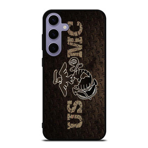 UNITED STATED MARINE CORPS METAL LOGO Samsung Galaxy S24 Plus Case UNITED STATED MARINE CORPS METAL LOGO Samsung Galaxy S24 Plus Case