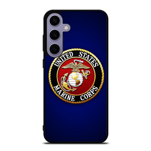 UNITED STATES MARINE CORPS BADGE Samsung Galaxy S24 Plus Case UNITED STATES MARINE CORPS BADGE Samsung Galaxy S24 Plus Case