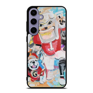 UNIVERSITY OF GEORGIA BULLDOGS UGA ART Samsung Galaxy S24 Plus Case
