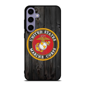USMC US MARINE CORPS WOOD Samsung Galaxy S24 Plus Case