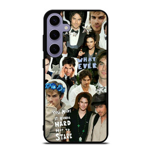 VAMPIRE DIARIES IAN SOMERHALDER COLLAGE Samsung Galaxy S24 Plus Case