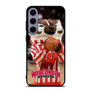 WISCONSIN BADGER MASCOT 2 Samsung Galaxy S24 Plus Case WISCONSIN BADGER MASCOT 2 Samsung Galaxy S24 Plus Case