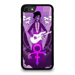 PRINCE PURPLE RAIN CARTOON iPhone SE 2020 Case