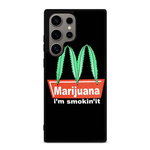 MARIJUANA X MCDONALD FUNNY Samsung Galaxy S24 Ultra Case MARIJUANA X MCDONALD FUNNY Samsung Galaxy S24 Ultra Case