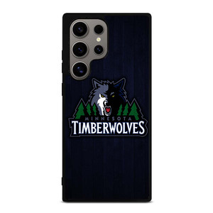MINNESOTA TIMBERWOLVES WOODEN LOGO Samsung Galaxy S24 Ultra Case MINNESOTA TIMBERWOLVES WOODEN LOGO Samsung Galaxy S24 Ultra Case