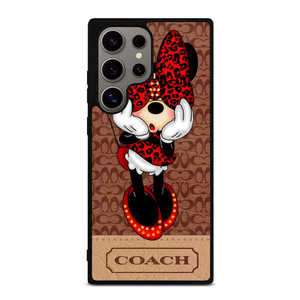 MINNIE MOUSE COACH Samsung Galaxy S24 Ultra Case