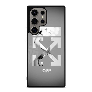 OFF WHITE KAWS Samsung Galaxy S24 Ultra Case